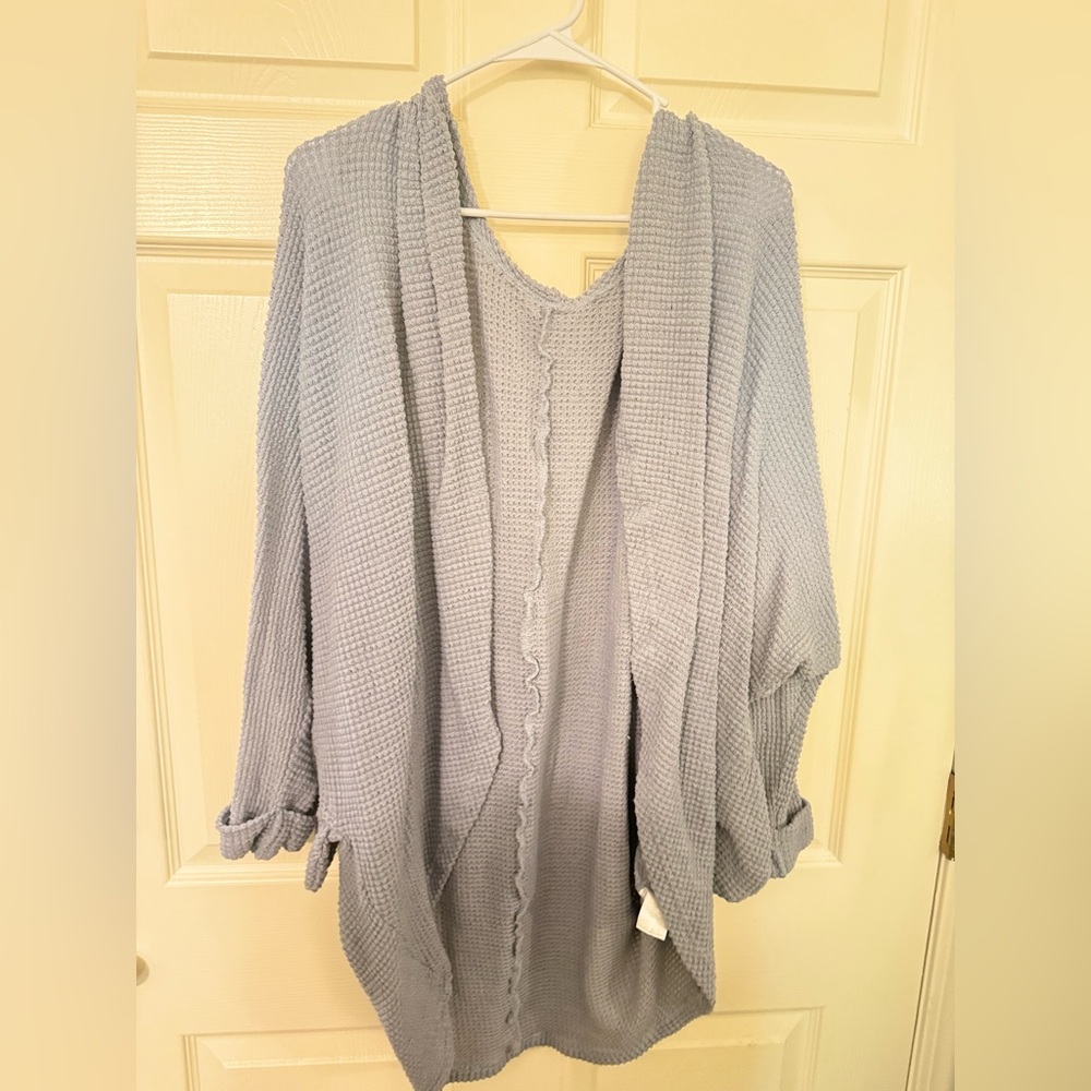Boutique Blue Cardigan